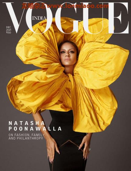 [印度版]Vogue 时尚杂志 2021年12月刊